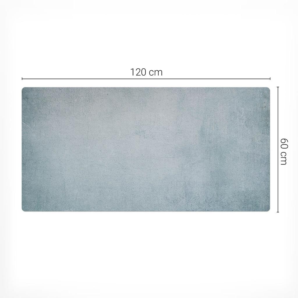 Modern Vinyl Desk Mat for Keyboard Subtle Background Texture 120X60 Cm