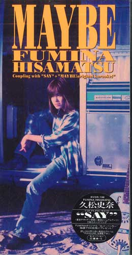 

CD HISAMATSU FUMINA - Maybe BVDR198PROMO BMG VICTOR Japan Japanese Pop/Rock Used