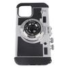 Camera Phone Case 3D Vintage Camera Design Phone Case for IPhone 12 12pro with Removable Lanyard
