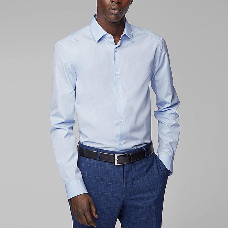 HUGO BOSS SS20 Shirt Men's Blue 50402387-455