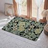 Abstract E Eyes Floor Mat Eco  Flannel Doormat Non Slip Odorless Indoor Floor Rug Soft Short Plush Home Mat