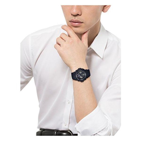 CASIO G-SHOCK Solar AWG-M100SBB-1AJF Men's Watch Black NEW from Japan