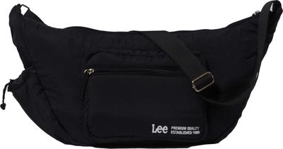 Lee Melty Polyester Large Shoulder Bag, Black, 320-1413-01