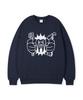 TOPBOY Dentist Oversized Printed Sweatshirt