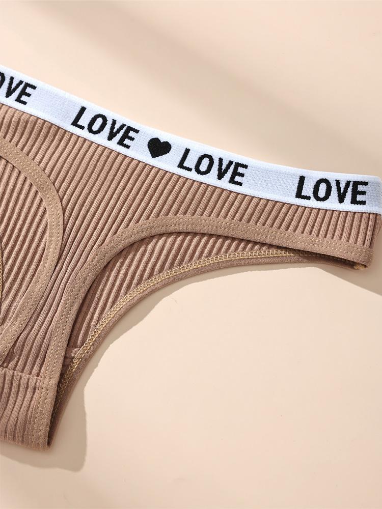 7Pcs Women Thongs Sexy Underwear Soft Panties Girls Briefs Cotton G-String Breathable Low Waist Ladies Panty Female Lingerie