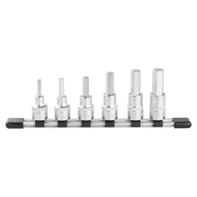 Tone HH406 Hexagonal Socket Set Includes 6 Pieces (with Holder), 12.7mm (1/2") Drive,