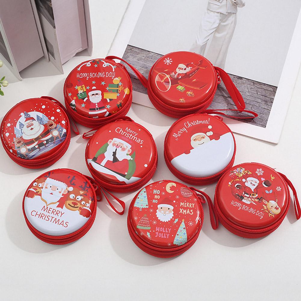 Navidad 2025 Christmas Ornaments for Home Merry Christmas Gift Coin Bag Cristmas Decor New Year 2026