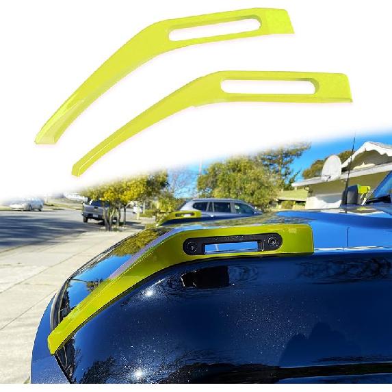 Hood Trail Sights Cover Trim For Ford Bronco 2/4 Door 2024 2025 Accessories Engine Hood Hinge Covers Hood Side Release Handle Decoration Stickers