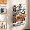 Multi-Layer Pot Lid Storage Rack Punch-Free Pot Cover Rack Pan Cover Storage Holder  for Kitchen
