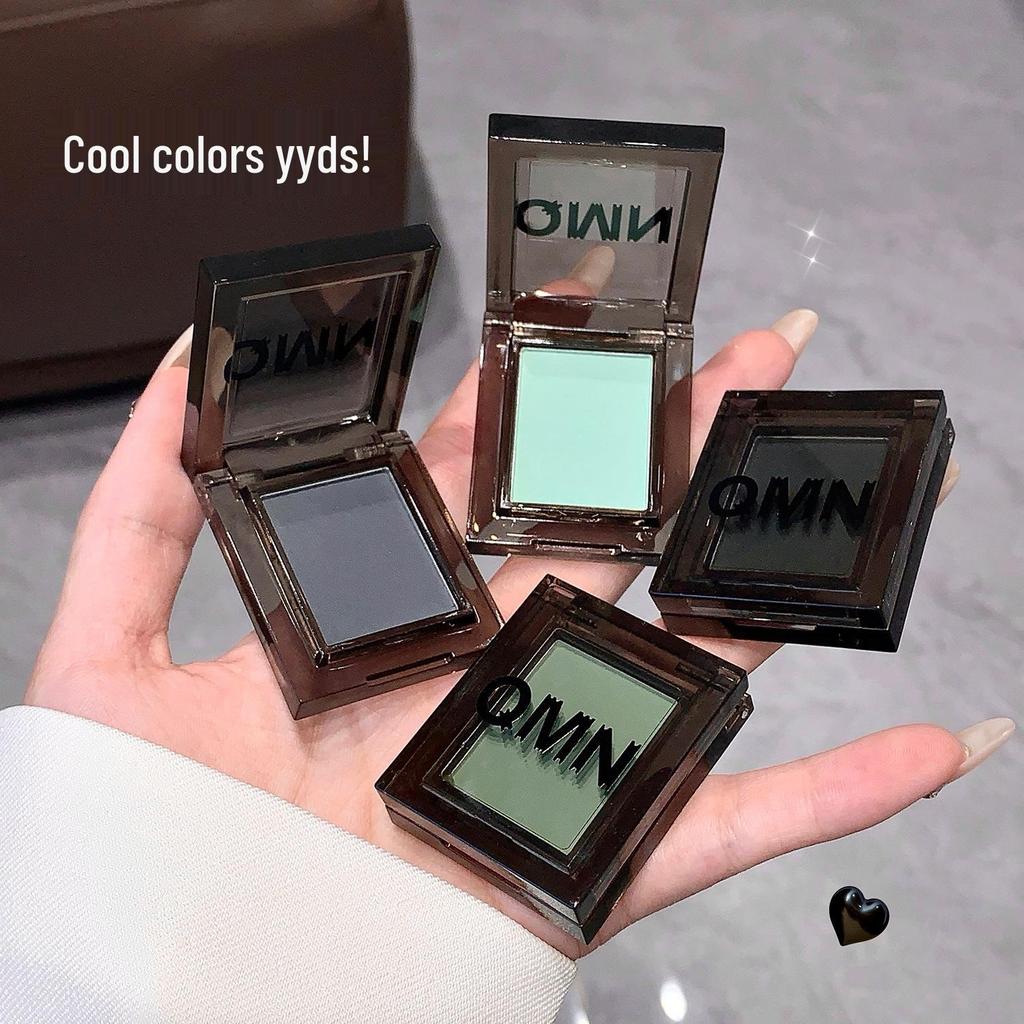 QMN Misty Starlight Matte Eyeshadow: Long-lasting, Pigmented, Natural Earth Tones, Light Makeup.