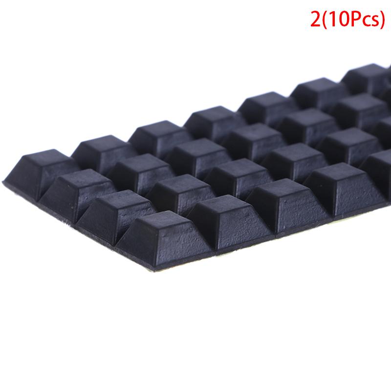 

40 шт. самоклеящиеся квадратные резиновые ножки, бампер, дверной буфер, стопорные мебельные накладки