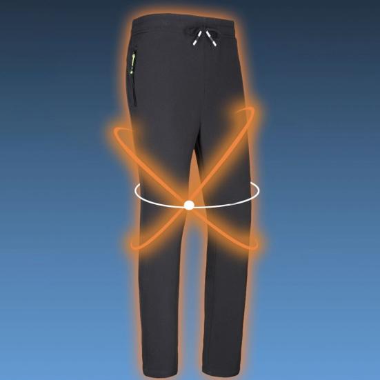 Pánské Podzim Zima Silná teplá fleecová podšívka Kalhoty Pružný pas Stahovací šňůrka Kapsy na zip Větruodolná Vodotěsná Turistika Trekking Kempování Lyžování