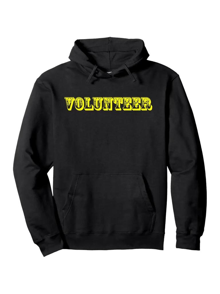 Volunteer Job Staff Event Uniform Charity Group Church Pullover Hoodie