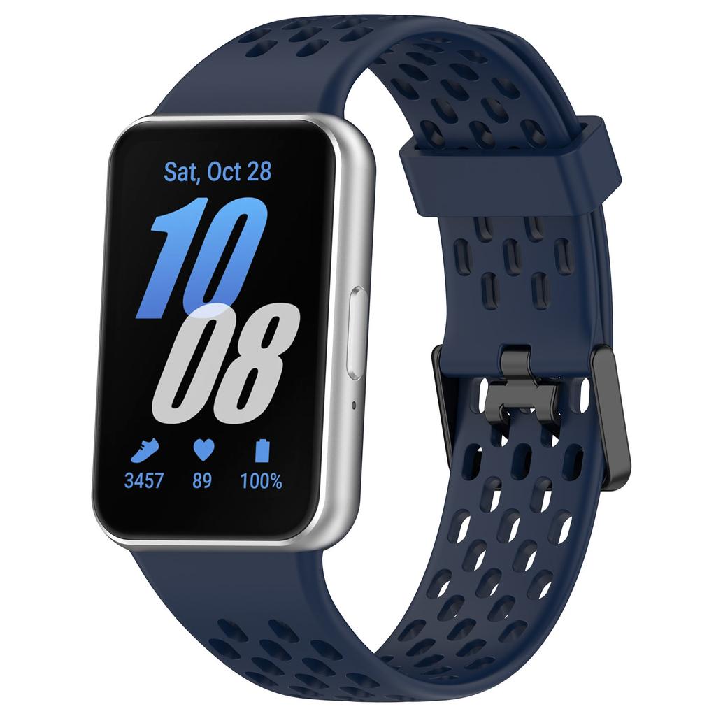 Silikonový řemínek pro Samsung Galaxy Fit 3 Sportovní prodyšné chytré hodinky Náhradní náramek Galaxy Fit 3 Watchband