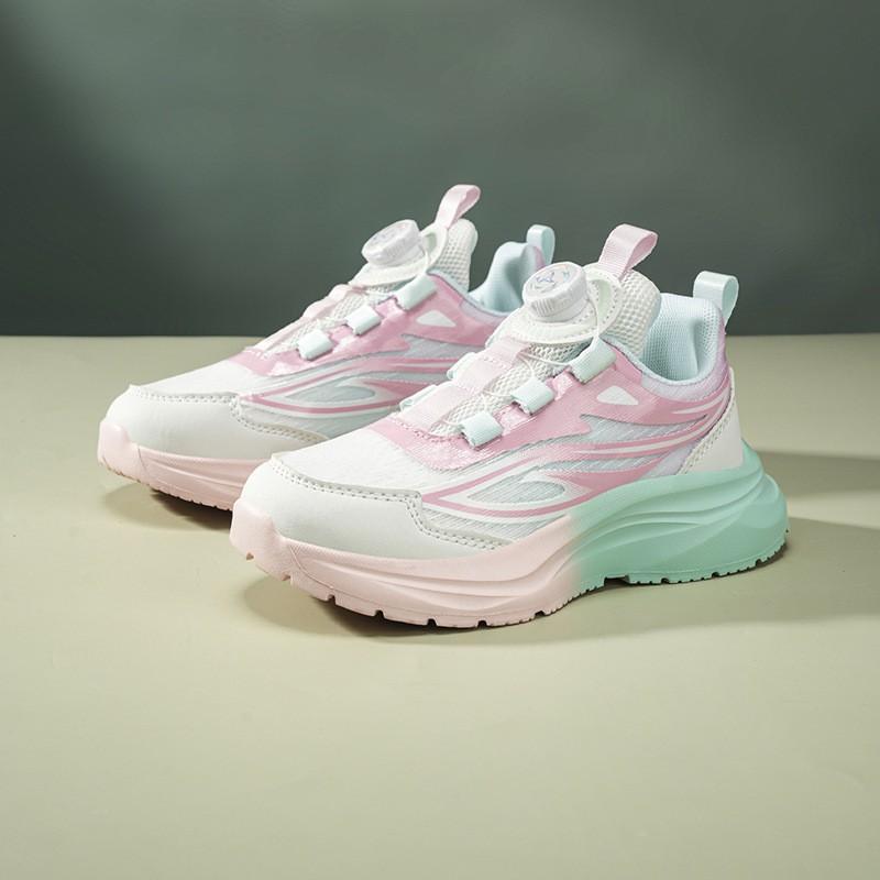 Youth style shoes Girls Lightweight Running Shoes Kids Soft Sole Non-Slip Breathable Mesh Sneakers Outdoor Indoor Use