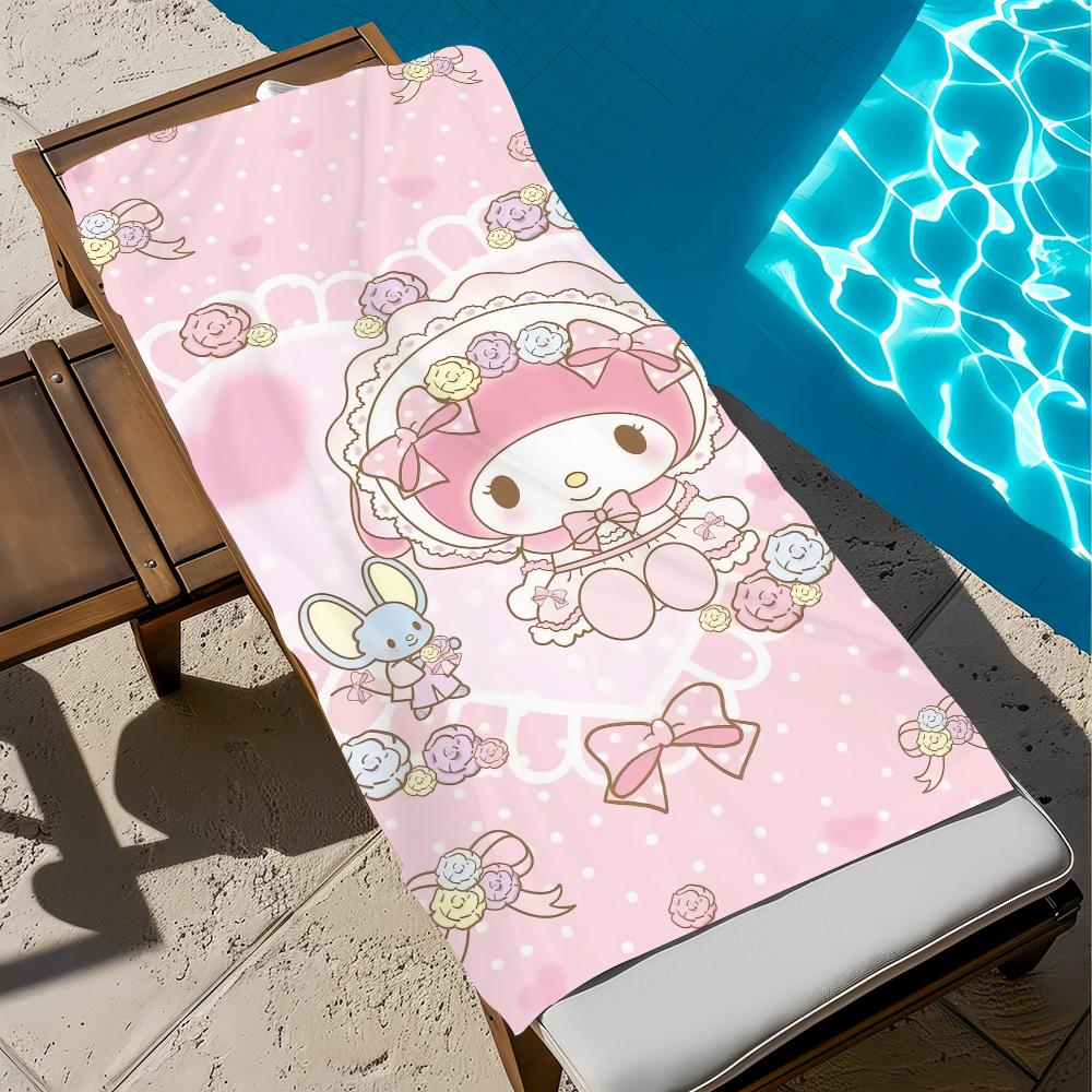 My M-melody-y cute Towel Beach Quick Dry Soft Pool Towels Gift for Travel Gym Shower Camping sports