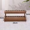 Multifunction Walnut Pens Holder 9/15 Slots Toothbrush Holder  Desktop Ornaments