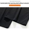 Men Autumn Winter Thick Fleece Warm Trousers Drawstring Cropped Pants Men Add Velvet Casual Loose Drape Sweatpants Sports Slacks