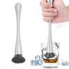 Stainless Steel Ice Crushing Rod Mixer Shaker Cocktail Muddler Barware Kitchen Tools