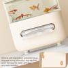 Tissue Cover 2 In 1 Napkin Dispenser Non Slip Tissue Cover Small Fish Tank For Living Room Bedroom Kitchen Office Apartment