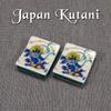 Chopstick Rest Stylish Kutani Ware Pair Chopstick Rest Set Raijin Ceramic Cutlery Rest Made In Japan