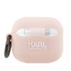 Etui Do AirPods 3 Karl Lagerfeld Karl Head 3D Różowe