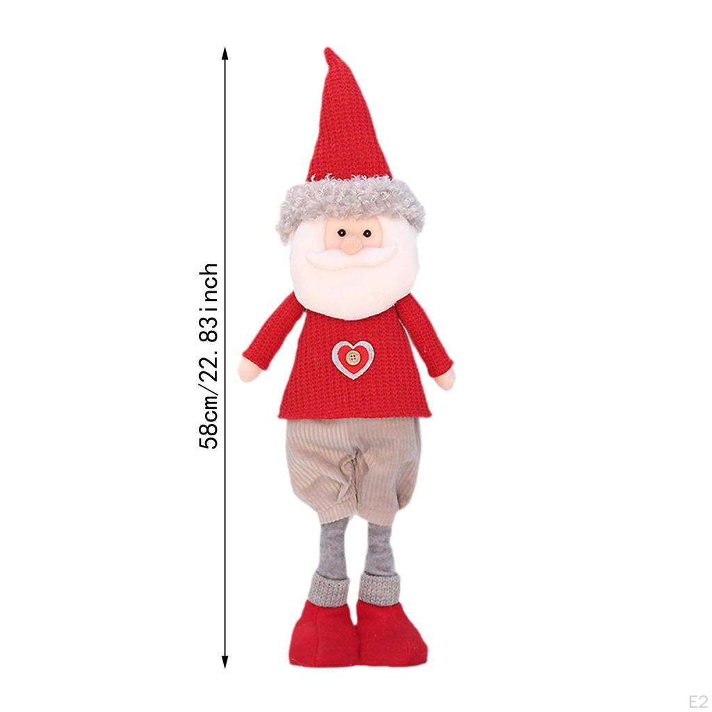 Christmas Doll Decoration Figure Ornament Table Top Decor for Party
