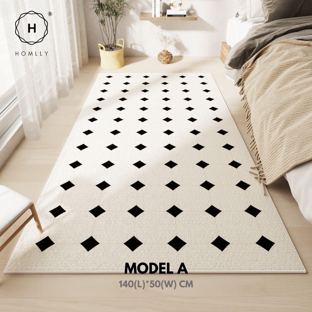 

Homlly Modern Contemporary Bedside Corridor Floor Mat Carpet Model A
