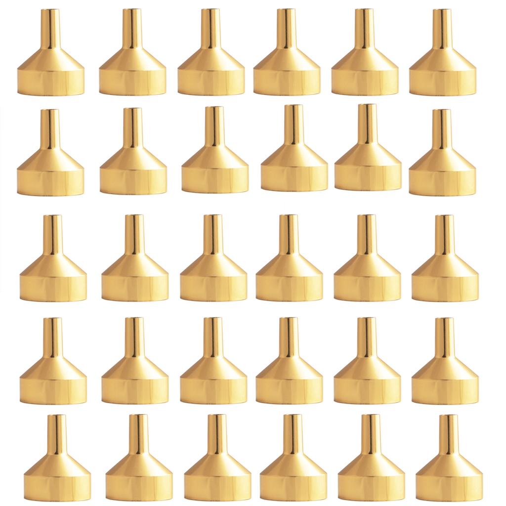 Metal For Small Bottles Filling Bottles  Accessories Perfume Funnels Liquid Refill Tools Funnel Set