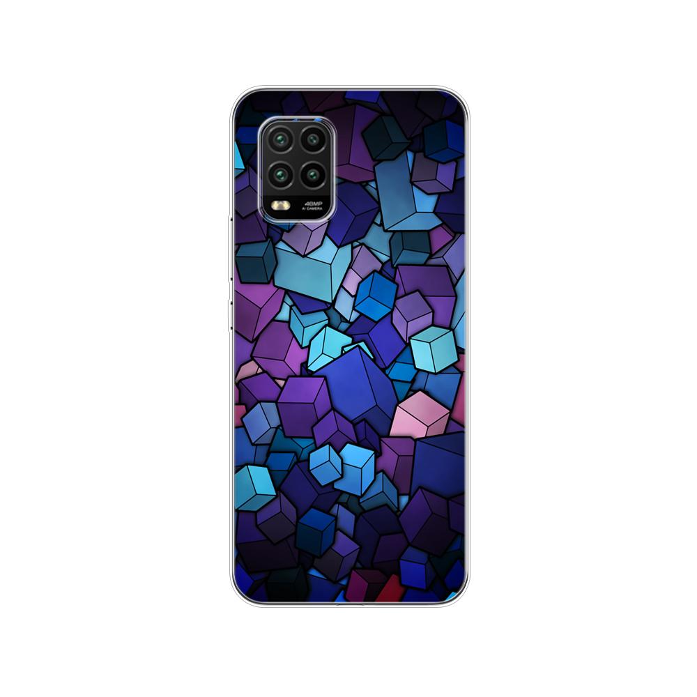 For Xiaomi Mi 10 Lite Case 6.57" Soft Silicon Tpu Cover For Xiaomi Mi 10Lite 5G Mi10Lite Phone Back Shell Bumper Funda