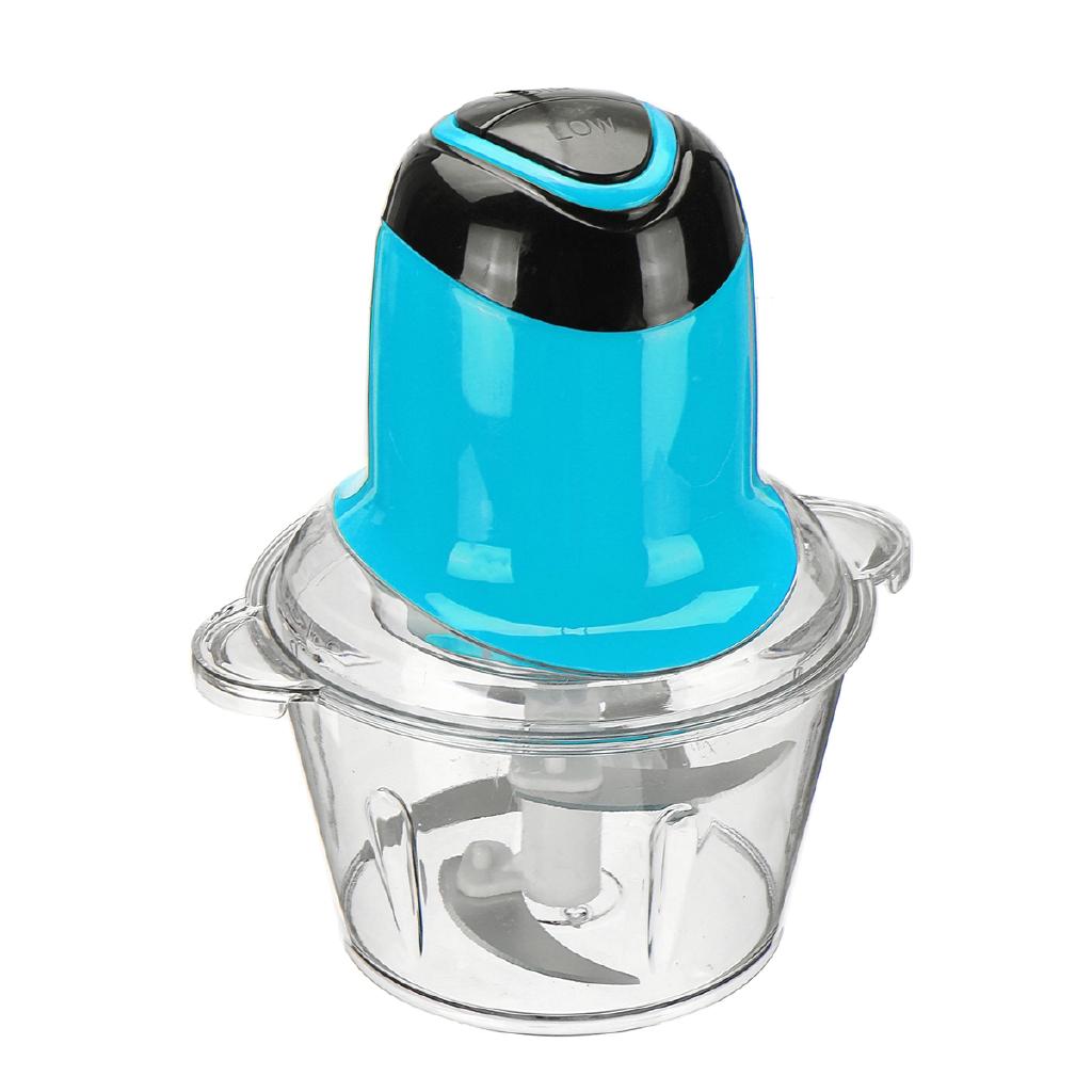 Haushalt Elektrisch Doppelte Geschwindigkeit Küche Fleischwolf Zerkleinerer Reibe Lebensmittelzerkleinerer Edelstahl Elektrisch 2L