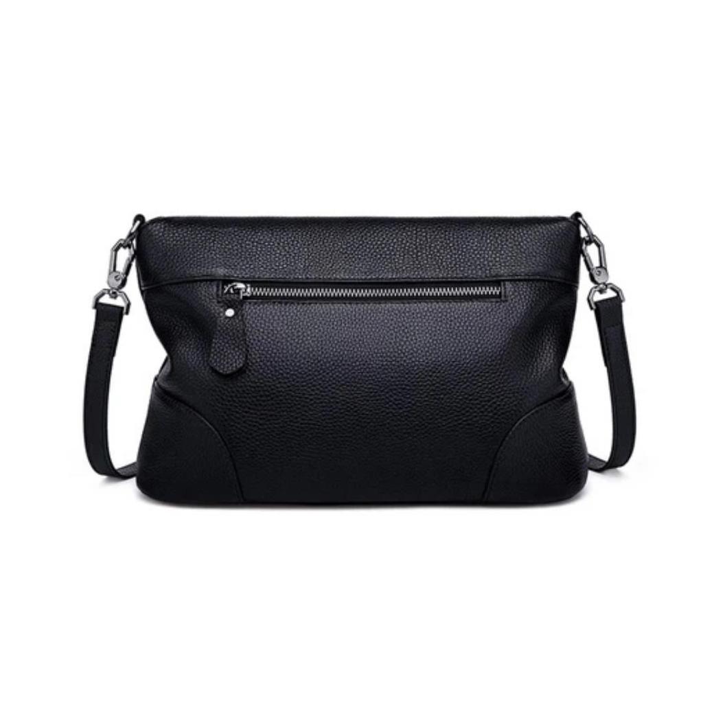 ZOOLER Women's Handbag, Top-Grain Leather Crossbody Bag, Ladies' Purse, Black