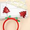 Weihnachtsdekoration Stirnbänder mit Wendepailletten Weihnachtsgeschenke Baum Stirnbänder Kinder Erwachsenen Stirnbänder Haaraccessoires