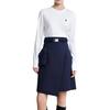 Polo Ralph Lauren T-skjorte Ss23 Ensfarget Rund hals Casual Pullover Langermet Dame Topper Hvit 323618711-001