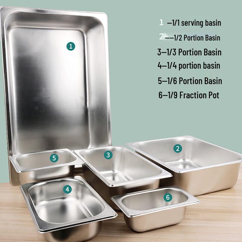 Churong Stainless Steel Food Serving Pan