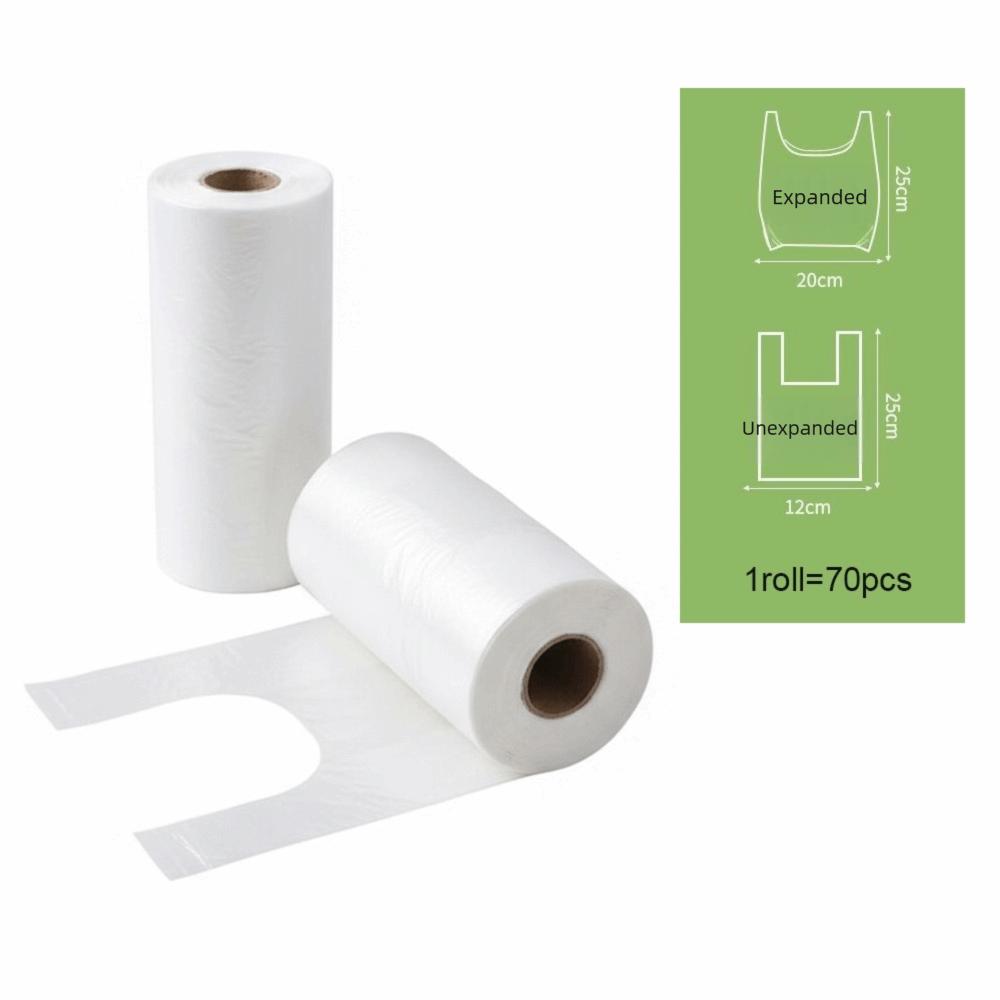 Food Grade Refrigerator Storage Bag Transparent Handheld Food Preservation Bag Thickened Disposable Fresh Keeping Bag Kitchen