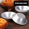 24 st Äggtartformar Aluminium Små Tartformar Små Muffinsformar Kakformar Muffinformar Kexformar Bakformar för Bakning