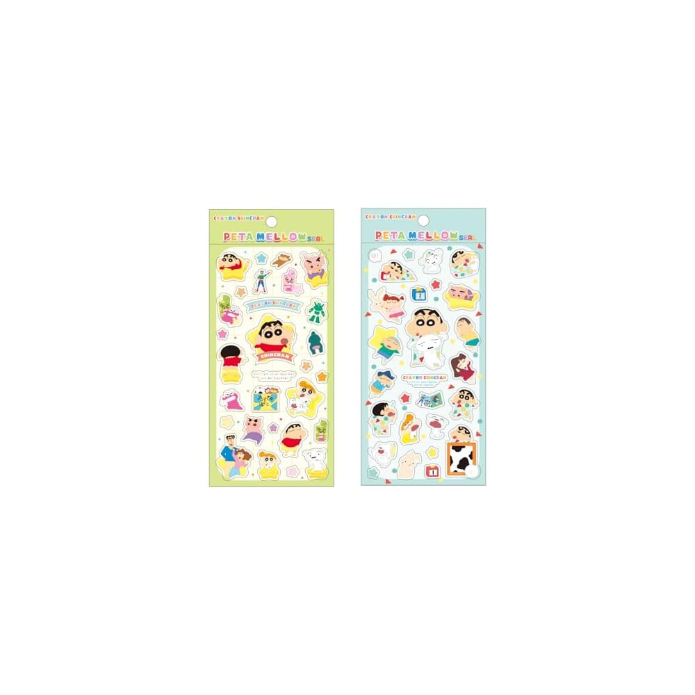 T's Factory Crayon Shin-chan Mugyu 3D Stickers Pajama Design Decoration Goods H175xW90mm