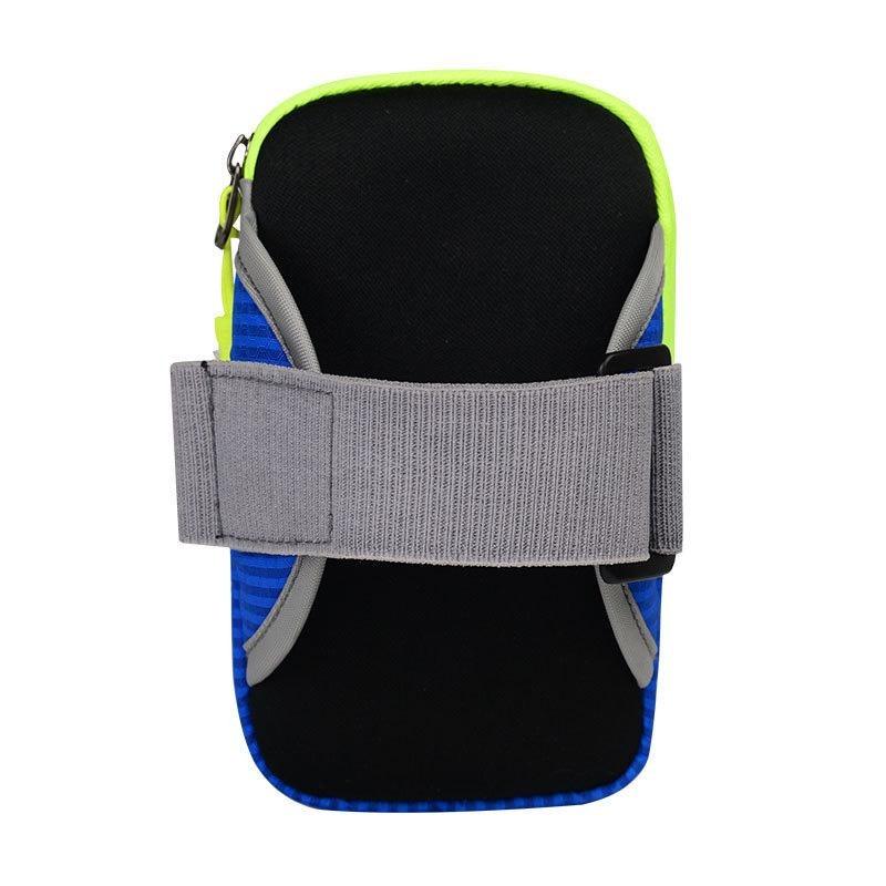 6in Outdoor Sport Running Arm Bag Wrist Pouch Exercise Jogging Gym Adjustable Waterproof Phone Arm Bag for Phone Keys