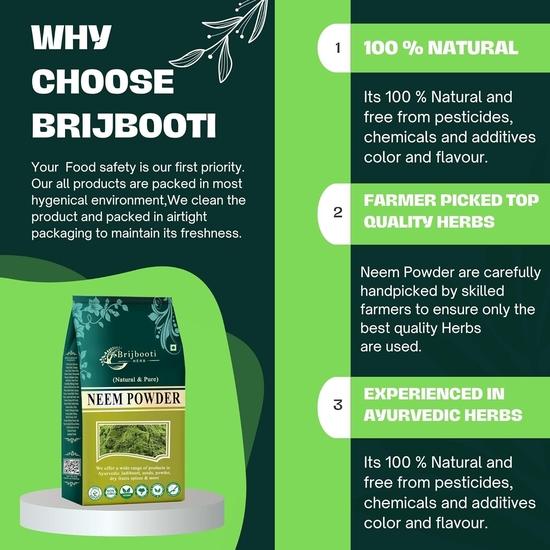 Birju Mahavir 400 GR NEEM LEAVES POWDER