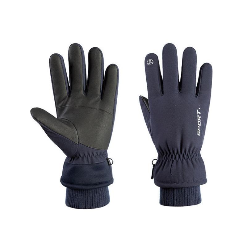 

Thickened Winter Touch Screen Cycling Gloves Sports Climbing Windproof Cold Warm Gloves Ski Gloves One size