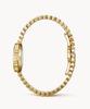 Lollalojeu Honeycomb Yellow Onyx Gold Women'S Wristwatch