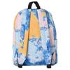 Vans Letter Patch Tie-Dye Design Backpack Unisex Backpack Blue VN0A5E2SG5O