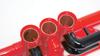 ZO Plastic Trumpet Red Black TP-01BK