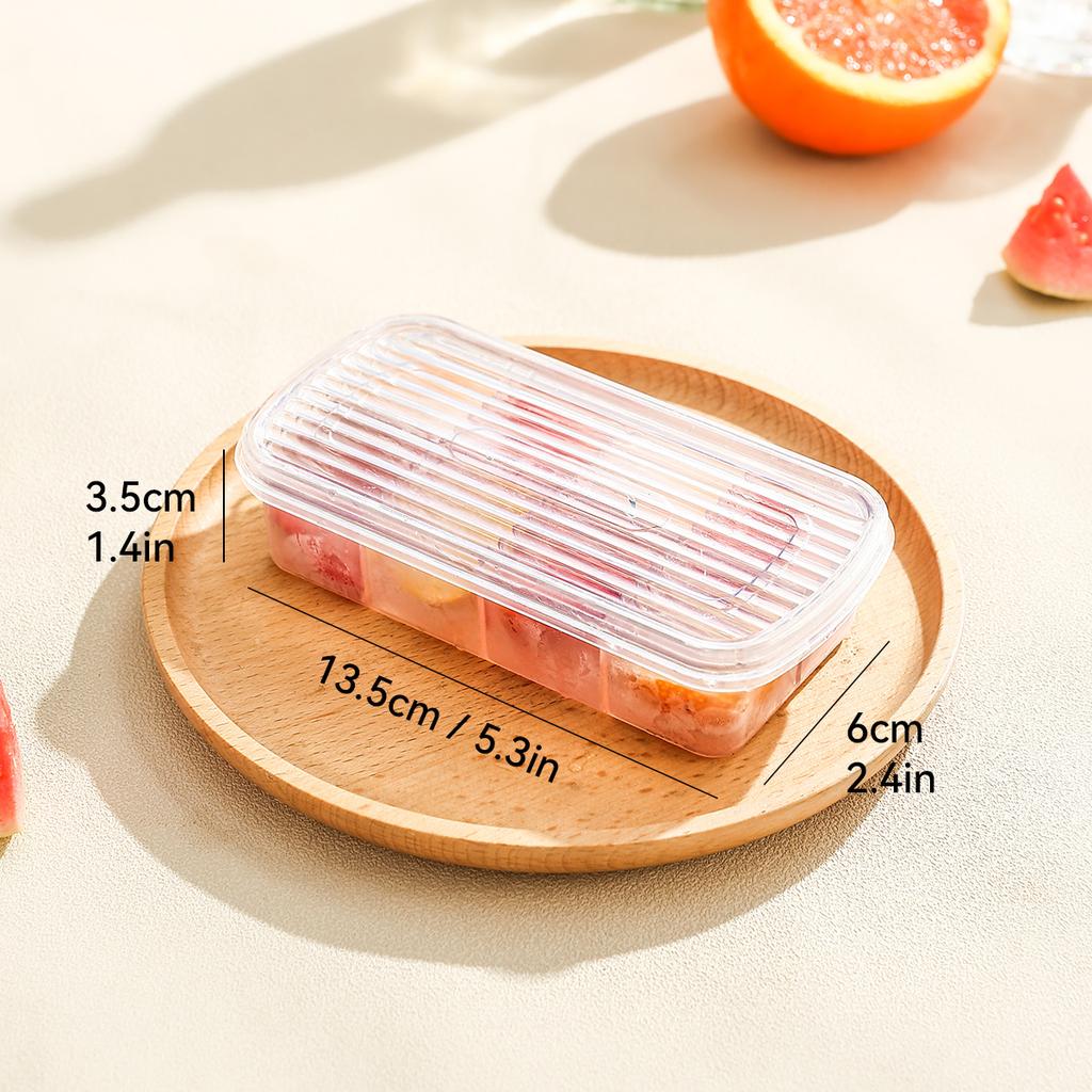 Transparent Ice Mold Multipurpose Ice Storage Box Mini Ice Cube Tray Plastic Ice Mould Kitchen Bar Ice Cube Maker Tools