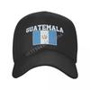 Baseball Cap Guatemala Flag Guatemalan Fans Country Map Wild Sun Shade Peaked Adjustable Outdoor Caps for Unisex Women