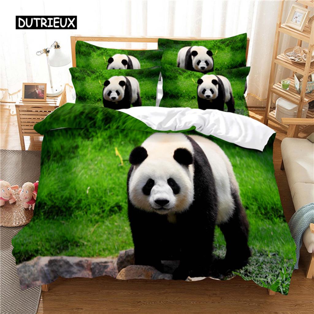 National Treasure Panda Bedding Set Duvet Cover Set 3d Bedding Digital Printing Bed Linen Queen Size Bedding Set Fashion Design