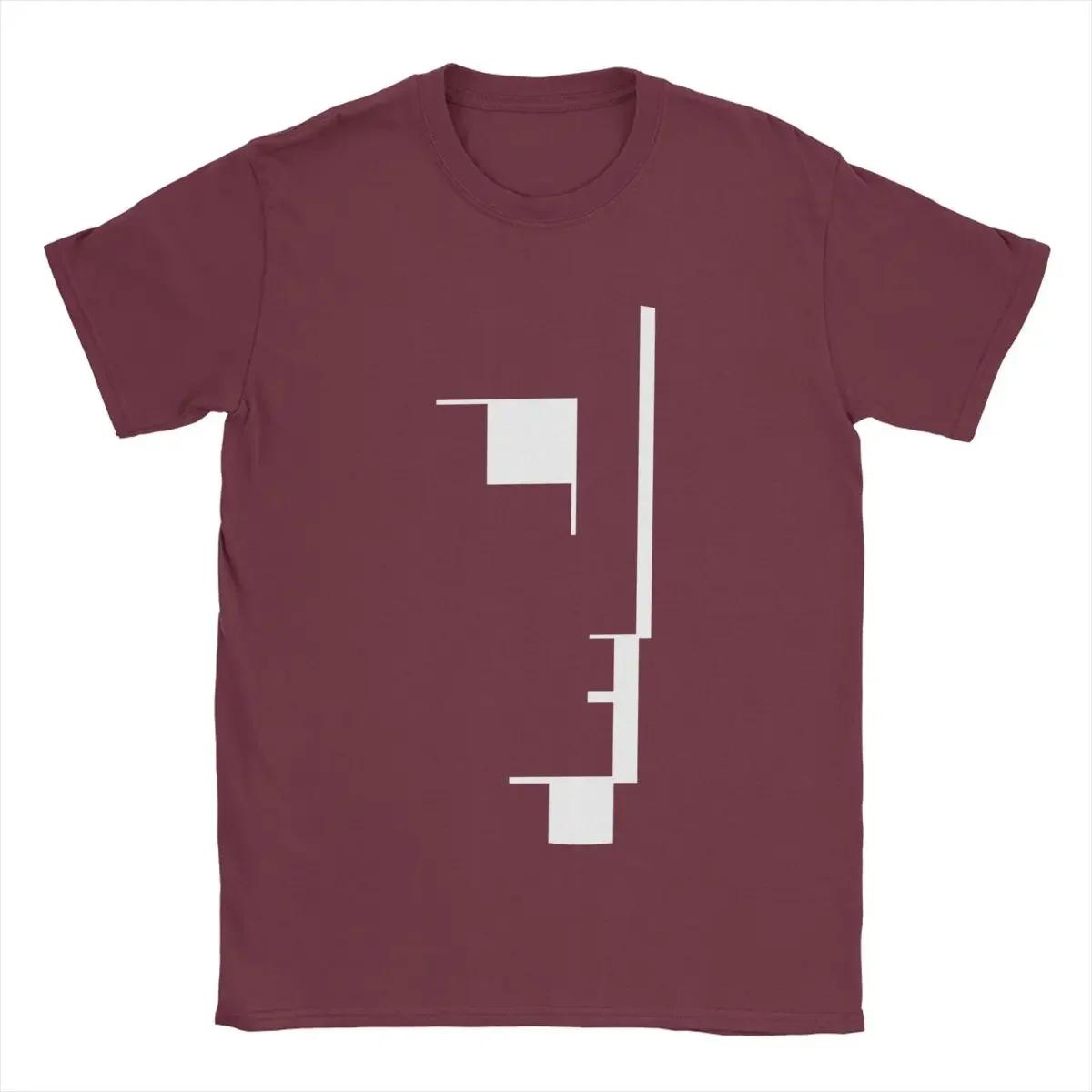 

Мужские футболки Баухаус Смешные хлопковые футболки с коротким рукавом Футболка с круглым вырезом Летняя одежда#Цвет(1) XXXXXL чёрный