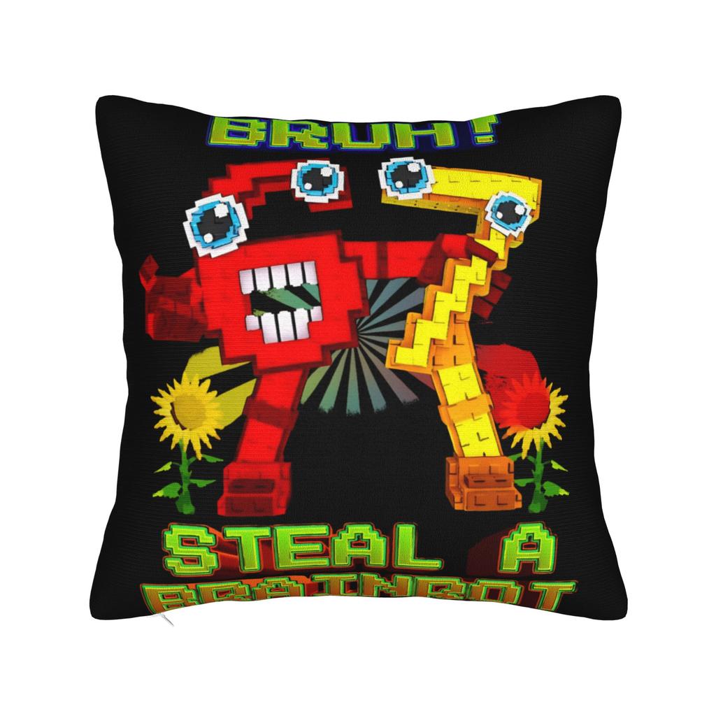 Decorative Pillowcase 67 Six Seven Christmas Bruh Funny Italian Brainrot Meme Product Pillow Case Cover Zippered Multi-Size