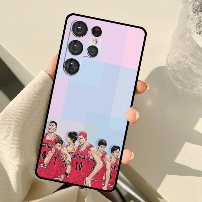 Anime Slam Dunk Case For Samsung Galaxy S22 Ultra S20 FE Note 20 Note 10 S8 S9 S10 Plus S21 Ultra Cover